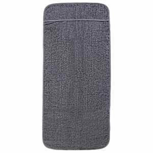Plážové osušky 2 ks antracitové 60 x 135 cm textil 400 GSM - obrázek 3