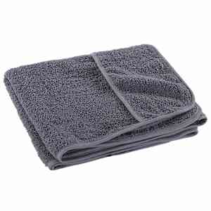 Plážové osušky 2 ks antracitové 60 x 135 cm textil 400 GSM - obrázek 5