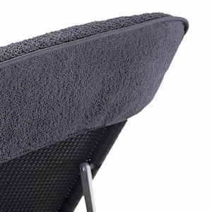 Plážové osušky 2 ks antracitové 60 x 135 cm textil 400 GSM - obrázek 6