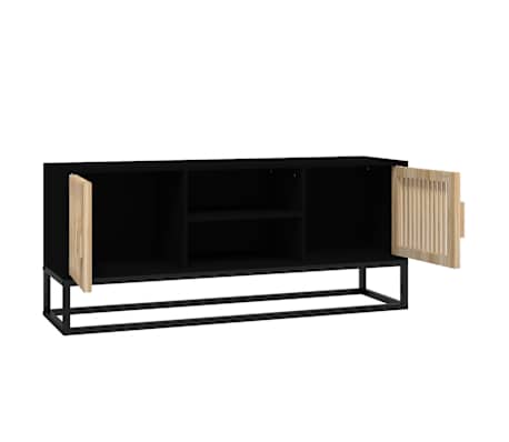 Tv-Benk Hvit 150X30X44,5 Cm Konstruert Tre main image 1