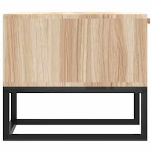 Konferenční stolek 80x40x35 cm kompozitní dřevo a železo - obrázek 6