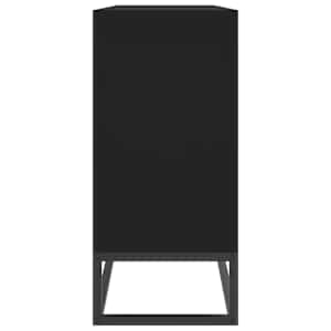 Příborník černý 105 x 30 x 65 cm kompozitní dřevo - obrázek 6