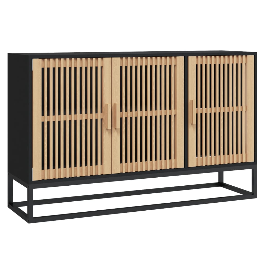 Thumbnail - vidaXL Sideboard Schwarz 105x30x65 cm Holzwerkstoff