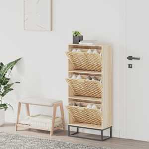 Omarica za čevlje 52x25x120 cm inženirski les