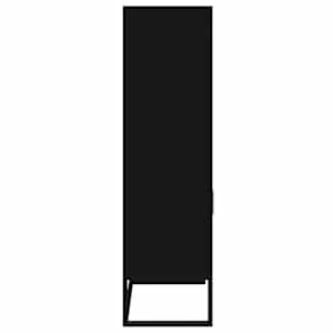 Highboard černý 60 x 35 x 125 cm kompozitní dřevo - obrázek 6