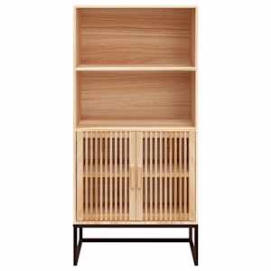 Highboard 60 x 35 x 125 cm kompozitní dřevo - obrázek 5