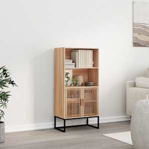 Highboard 60 x 35 x 125 cm kompozitní dřevo - obrázek 1