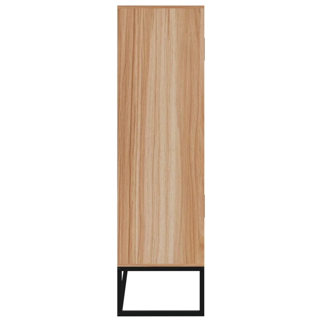  Vysoká skrinka 70x35x125 cm kompozitné drevo
