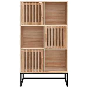 Highboard 70 x 35 x 125 cm kompozitní dřevo - obrázek 5