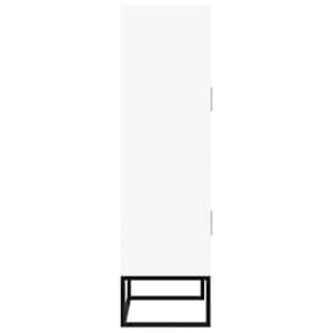 Highboard bílý 70 x 35 x 125 cm kompozitní dřevo - obrázek 6