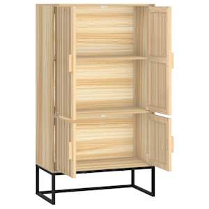 Highboard 70 x 35 x 125 cm kompozitní dřevo - obrázek 4