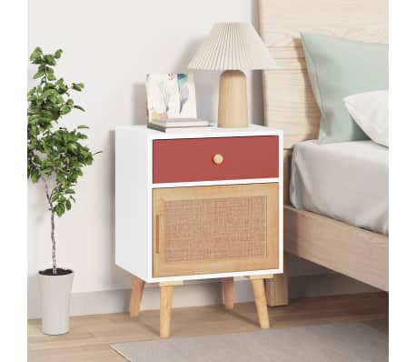 vidaXL &ouml;&ouml;kapid 2 tk, valge, 40 x 30 x 55 cm, tehispuit