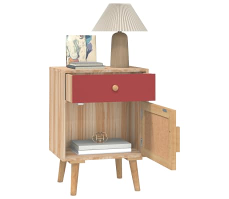 vidaXL Bedside Cabinet 40x30x55 cm Engineered Wood