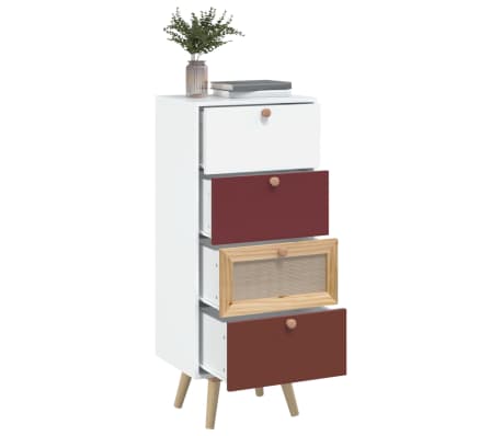 vidaXL Highboard mit Schubladen 40x30x95 cm Holzwerkstoff