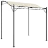 vidaXL varjualune, kreemjas, 2 x 2,3 m, 180 g/m&sup2;, kangas ja teras