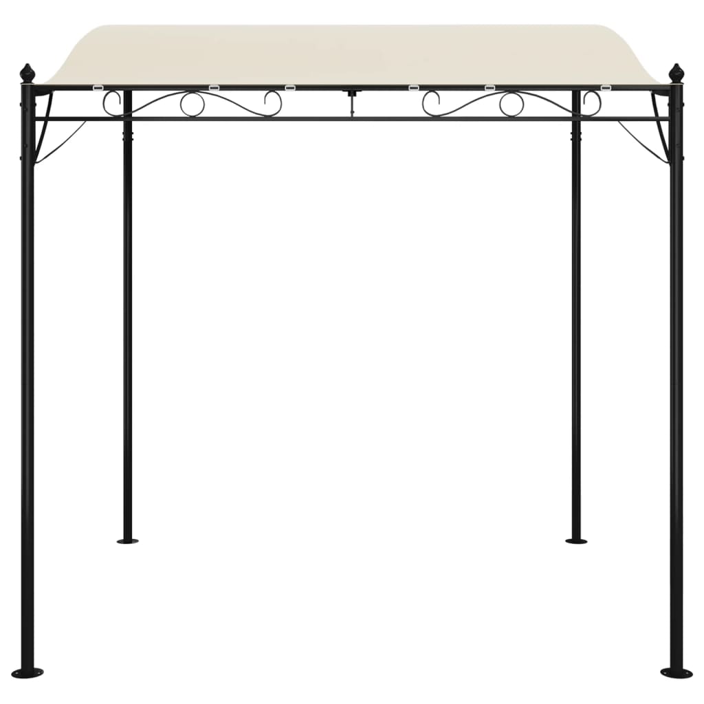 vidaXL Katos kerma 2x2,3 m 180 g/m² kangas ja teräs