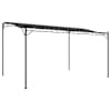 vidaXL varjualune, antratsiithall, 4 x 3 m, 180 g/m&sup2;, kangas ja teras