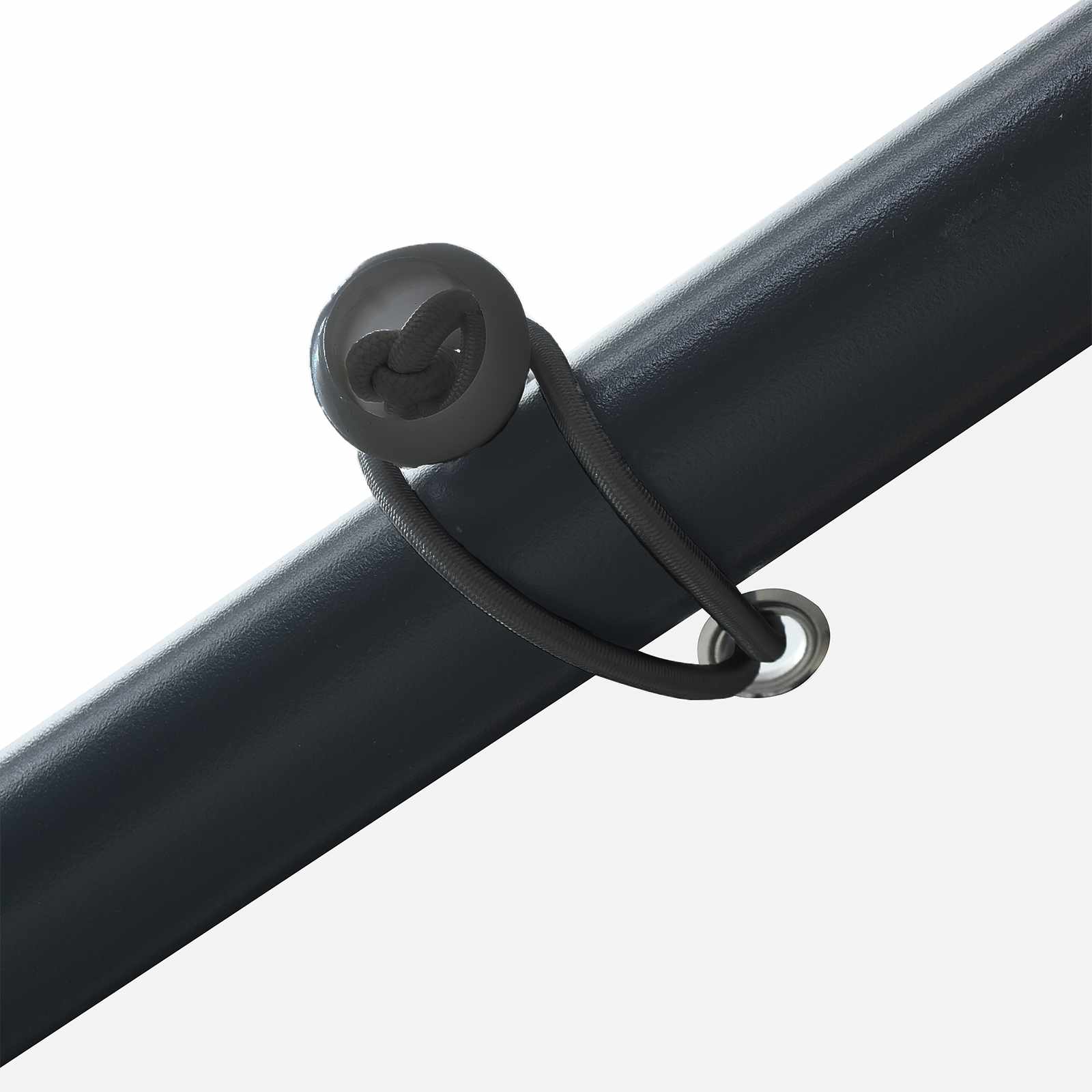 Prieel Wit 4 x 4 x 2,6 m Staal en Polyester image 6