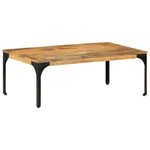 Konferenční stolek 100 x 55 x 35 cm masivní mangovníkové dřevo - obrázek 1
