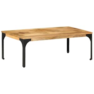 Konferenční stolek 100 x 55 x 35 cm masivní mangovníkové dřevo - obrázek 8