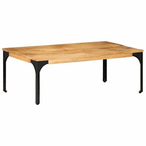 Konferenční stolek 100 x 55 x 35 cm masivní mangovníkové dřevo - obrázek 9