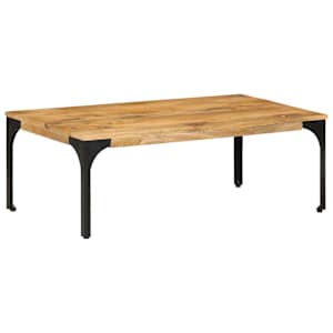 Konferenční stolek 100 x 55 x 35 cm masivní mangovníkové dřevo - obrázek 10
