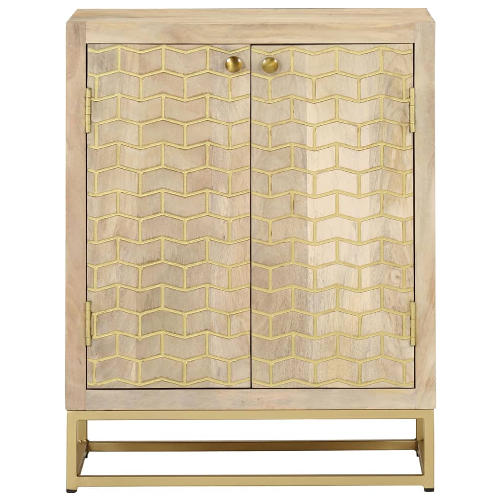 Thumbnail - vidaXL Sideboard mit 2 Türen 55x30x70 cm Massivholz Mango