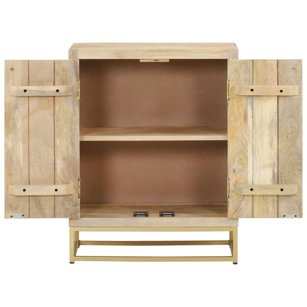 Thumbnail - vidaXL Sideboard mit 2 Türen 55x30x70 cm Massivholz Mango