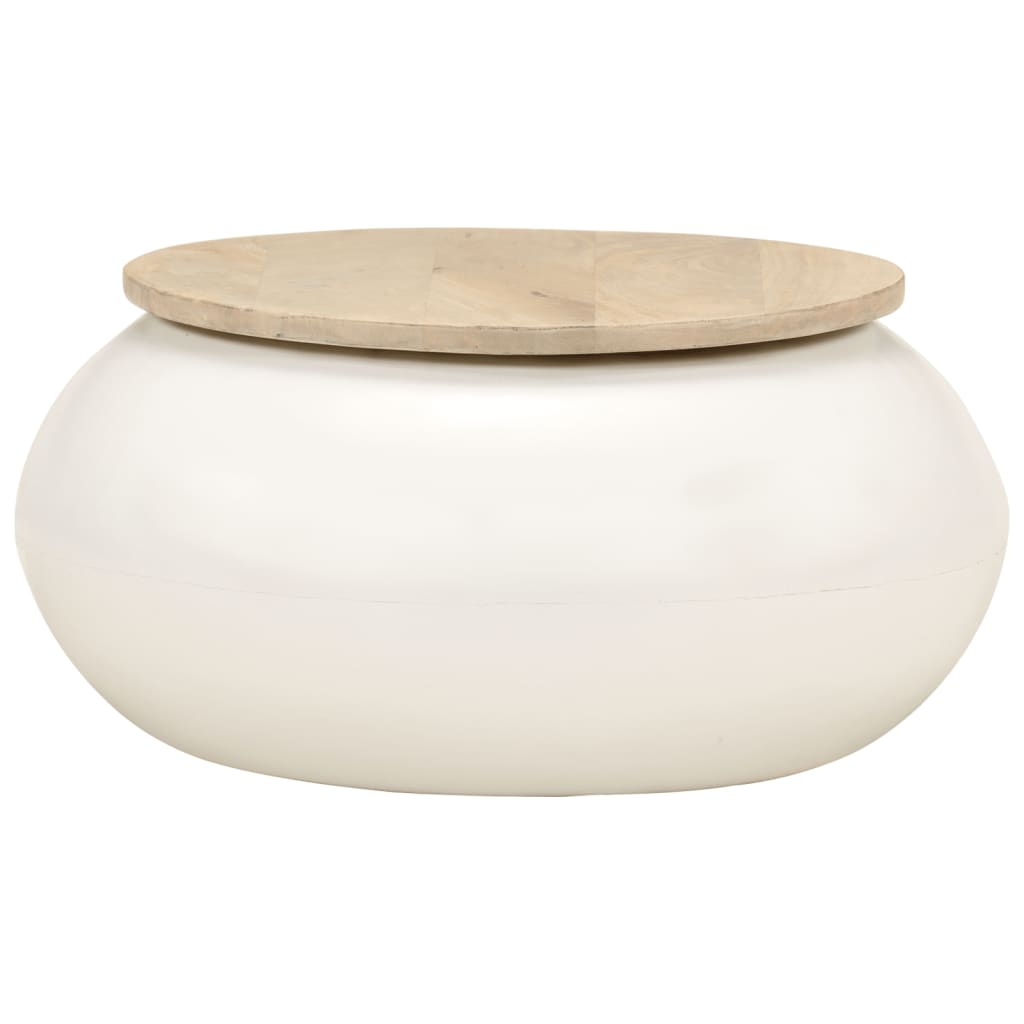 Mesa de Centro Mesita Auxiliar Redonda Madera Reciclada Forma de Cuenco vidaXL - Imagen 62 de 152