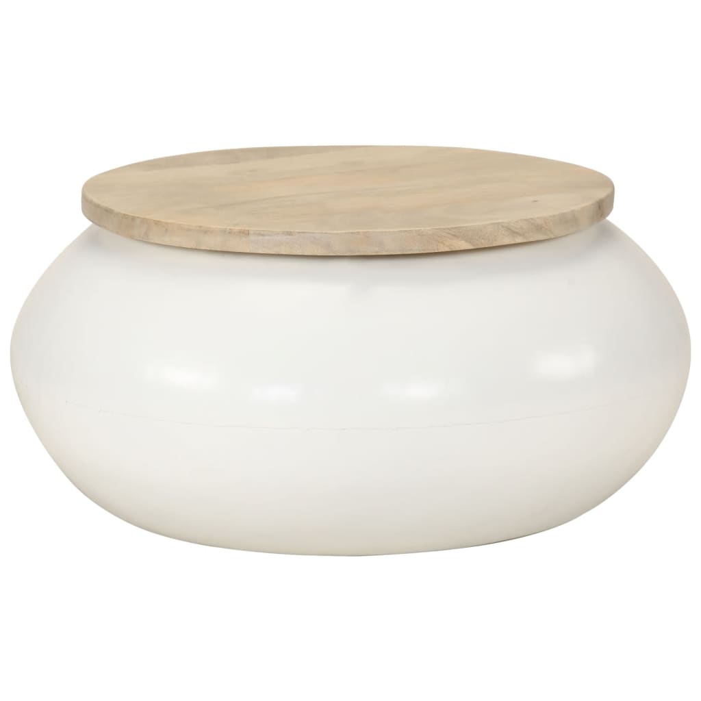 Mesa de Centro Mesita Auxiliar Redonda Madera Reciclada Forma de Cuenco vidaXL - Imagen 66 de 152