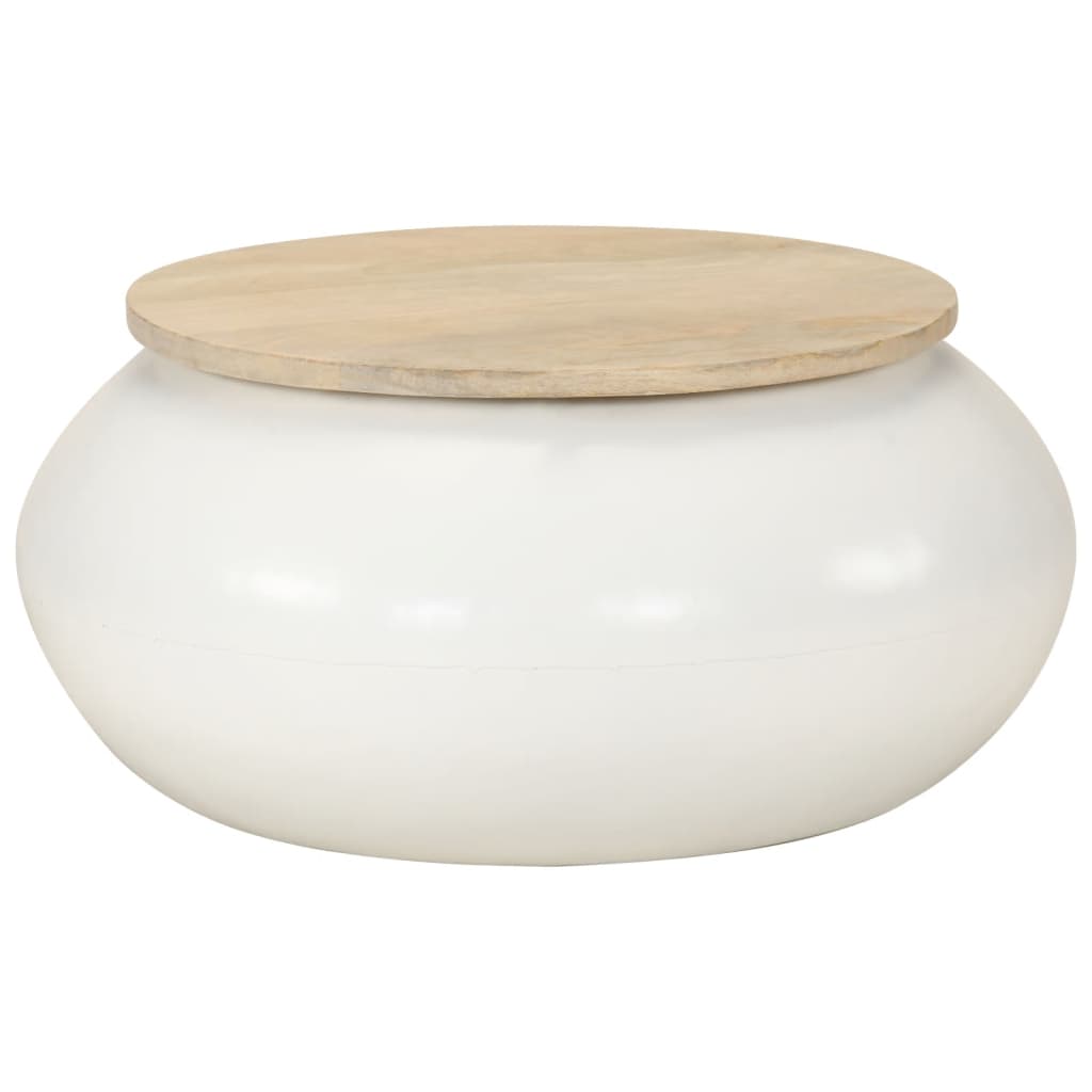 Mesa de Centro Mesita Auxiliar Redonda Madera Reciclada Forma de Cuenco vidaXL - Imagen 67 de 152