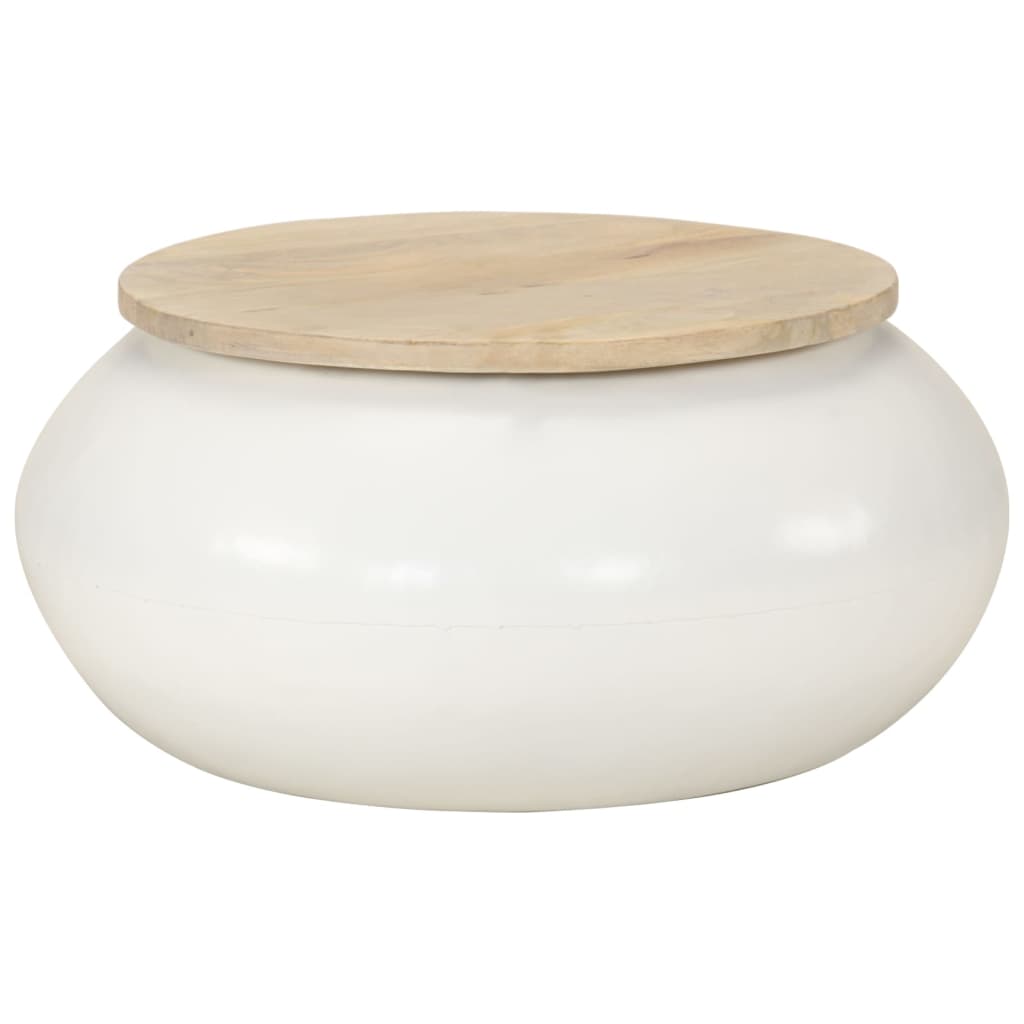 Mesa de Centro Mesita Auxiliar Redonda Madera Reciclada Forma de Cuenco vidaXL - Imagen 68 de 152