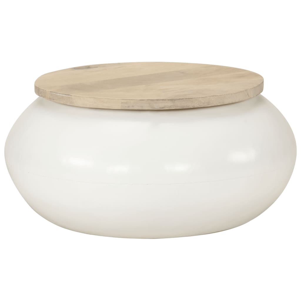 Mesa de Centro Mesita Auxiliar Redonda Madera Reciclada Forma de Cuenco vidaXL - Imagen 69 de 152