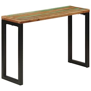 Konzolový stolek 110 x 35 x 75 cm masivní recyklované dřevo - obrázek 12