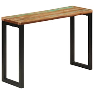 Konzolový stolek 110 x 35 x 75 cm masivní recyklované dřevo - obrázek 9