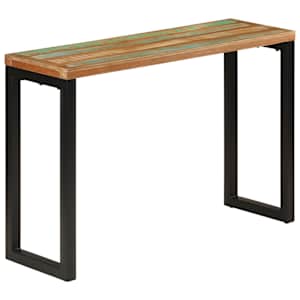 Konzolový stolek 110 x 35 x 75 cm masivní recyklované dřevo - obrázek 10