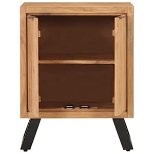 Příborník se 2 dvířky 55 x 36 x 72 cm masivní akáciové dřevo - obrázek 3