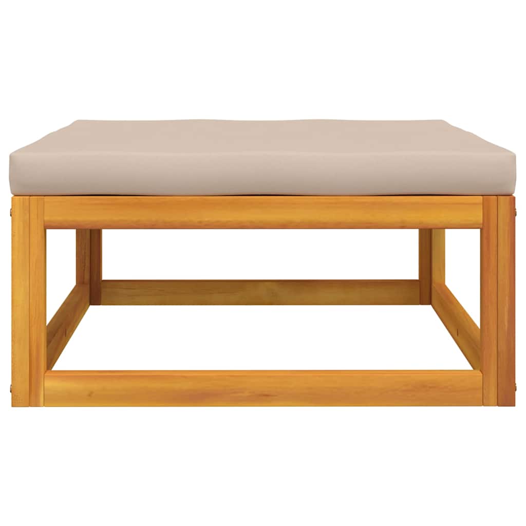 Patio Furniture Set Outdoor Lounge Set with Cushions Solid Wood Acacia vidaXL - Picture 47 of 48