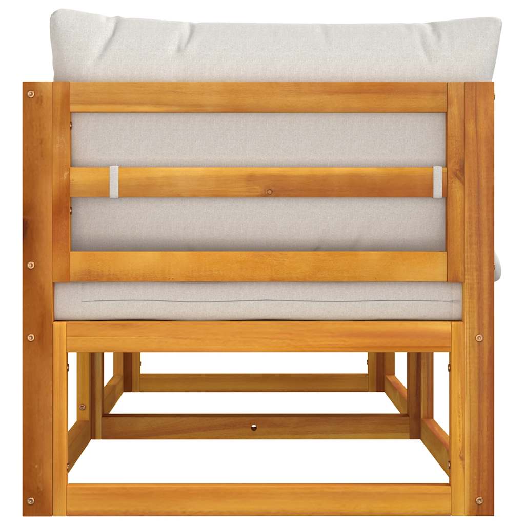 Patio Furniture Set Outdoor Lounge Set with Cushions Solid Wood Acacia vidaXL - Picture 30 of 48