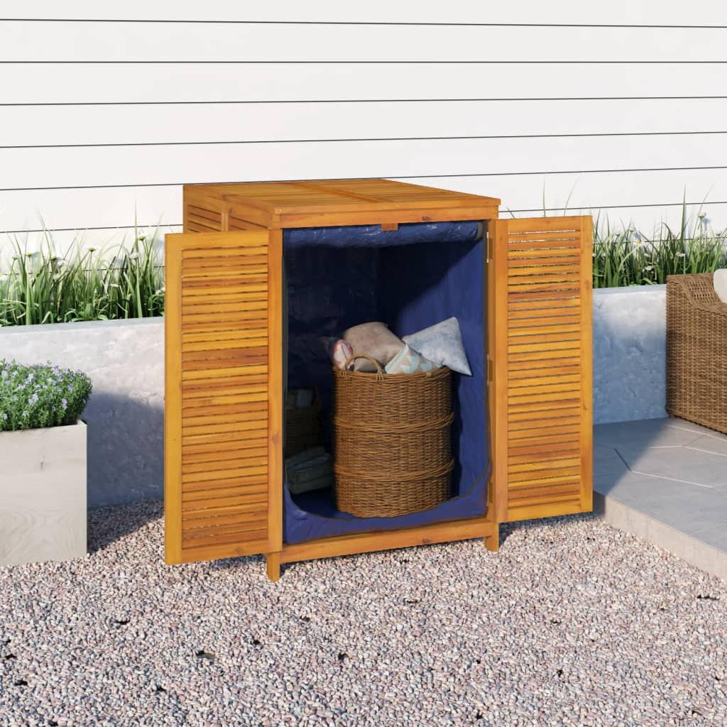 vida XL Gartenbox 70x 87x 104 cm Massivholz Akazie