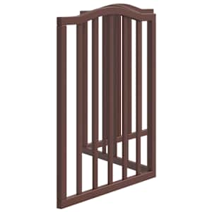 Zábrana pro psy skládací 3 panely hnědý dub 150 cm topol - obrázek 5