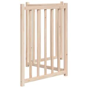 Zábrana pro psy skládací 3 panely 150 cm masivní jedle - obrázek 5