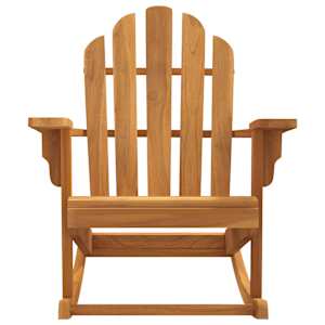 Zahradní houpací židle Adirondack 79x100x103 cm masivní teak - obrázek 3