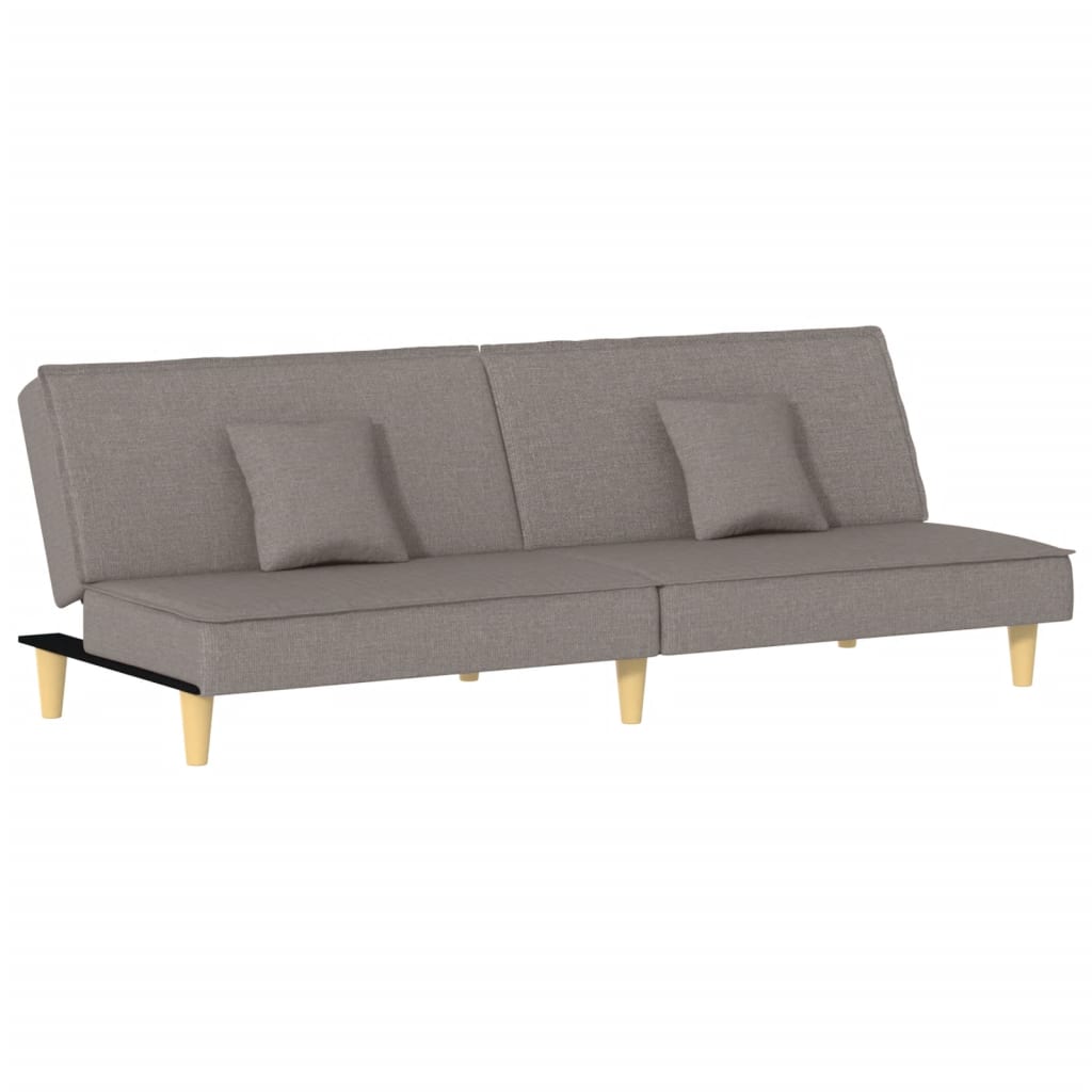 Thumbnail - vidaXL Schlafsofa Taupe Stoff
