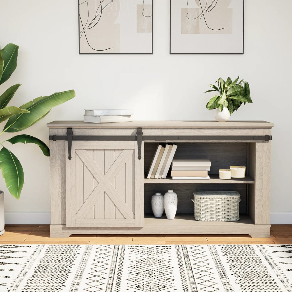 vidaXL Súprava mini posuvných dverí na skriňu čierna 122cm uhlík. oceľ