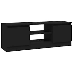 TV skříňka s dvířky černá 102 x 30 x 36 cm - obrázek 2