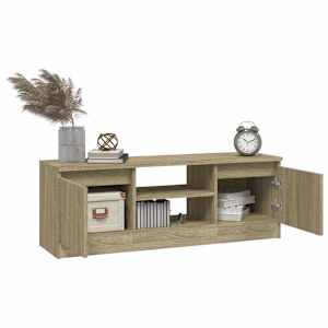 TV skříňka s dvířky dub sonoma 102 x 30 x 36 cm - obrázek 4
