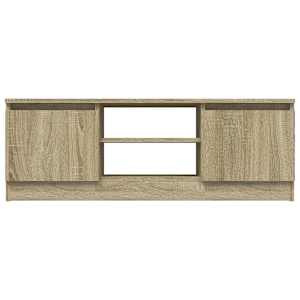 TV skříňka s dvířky dub sonoma 102 x 30 x 36 cm - obrázek 5