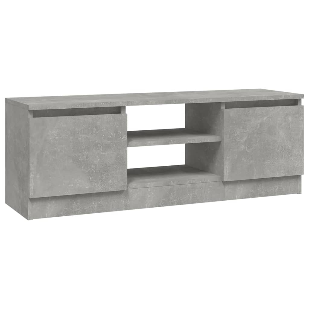 vidaXL TV skĹ™Ă­Ĺ�ka s dvĂ­Ĺ™ky betonovÄ› ĹˇedĂˇ 102 x 30 x 36 cm