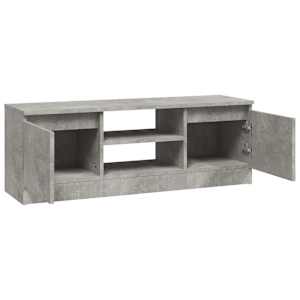 TV skříňka s dvířky betonově šedá 102 x 30 x 36 cm - obrázek 6
